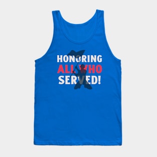 USA Veterans Day Tank Top